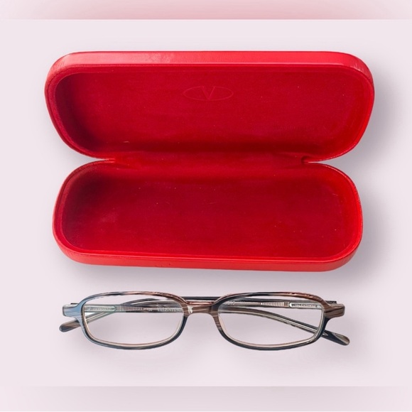 Valentino Glasses Retro Designer Eyeglasses + Case - Picture 2 of 15